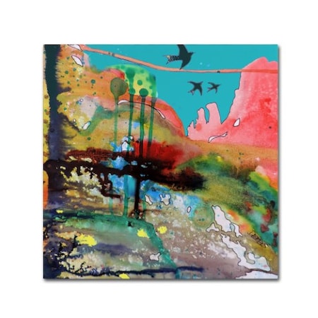 Trademark Fine Art Sylvie Demers 'Adventure' Canvas Art, 14x14 ALI15135-C1414GG